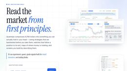 QuantApe market analysis dashboards